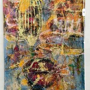 Lips On Me (Abstraction) made on 7/14/25 by Michael Gadlin 