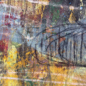Lips On Me (Abstraction) made on 7/14/25 by Michael Gadlin 