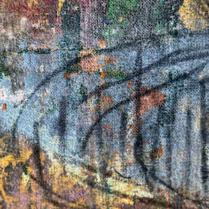 Lips On Me (Abstraction) made on 7/14/25 by Michael Gadlin 