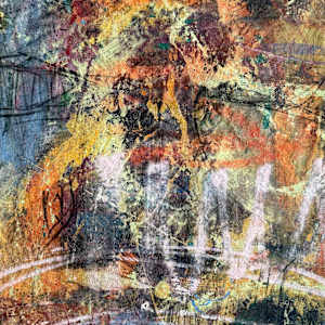 Lips On Me (Abstraction) made on 7/14/25 by Michael Gadlin 