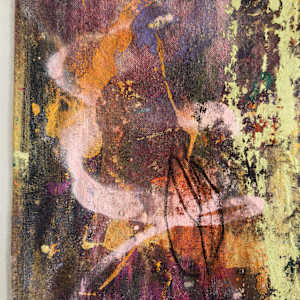 Lips On Me (Abstraction) made on 7/14/25 by Michael Gadlin 