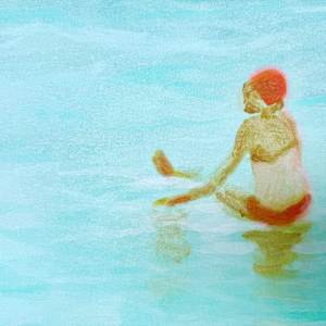 Lapping Time by Max Gottlieb  Image: Detail