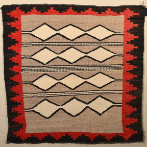 Single Saddle Blanket by Navajo