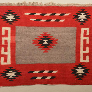 Single Saddle Blanket by Navajo
