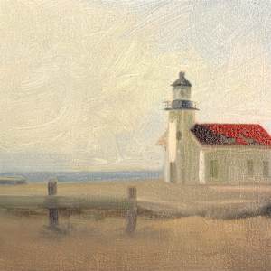 Point Cabrillo Light Station (Contemplation for Mood No.1) by Curtis Green