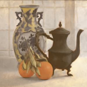 Still Life with Oranges by Curtis Green