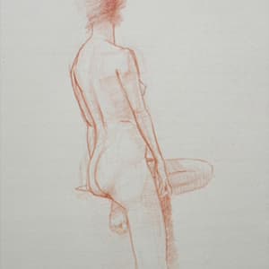 Life Drawing by Curtis Green