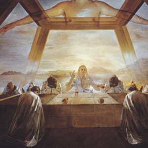 The Sacrament of the Last Supper (Print) by Salvador Dali