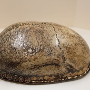 Tibetan Buddhist  Kapala (skull cap) 