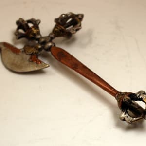 Brass Vajra Axe 