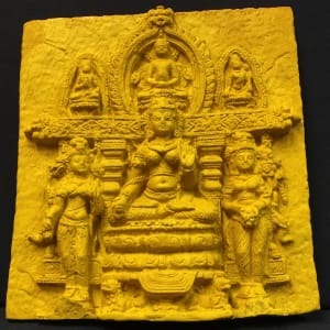 Parvati:  Goddess Enthroned with Attendants 