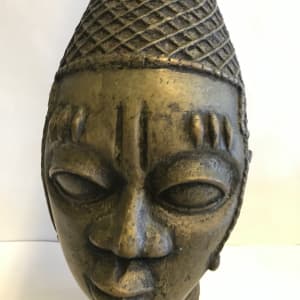 Bronze Head of Queen Idia, Benin 