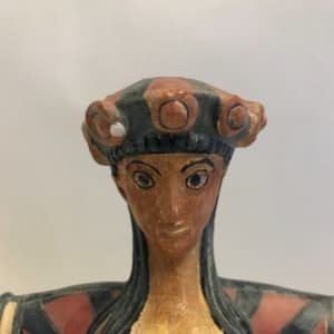 Snake Goddess Figure 