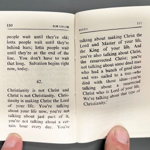 Saved! : the gospel speeches of Bob Dylan 
