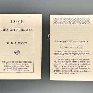 How to Preach So As To Convert Nobody  Image: A few of the pamphlets from the Williard Tract Repository.