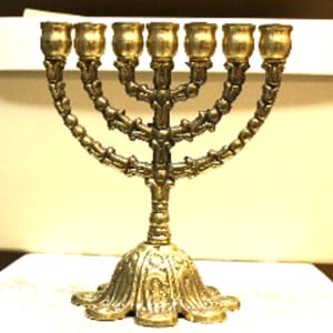 Hebrew Menorah 