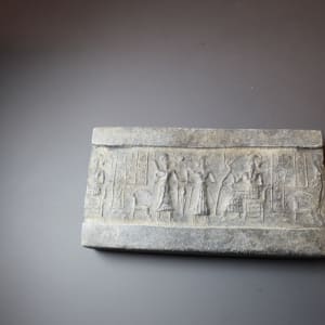 Assyrian cylinder seal impression 
