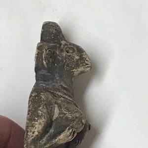 Indus Valley Goddess Torso Missing Lower Part of Torso  Image: Figure's left side