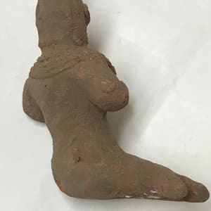 Indus Valley Goddess Legs to One Side  Image: Back side