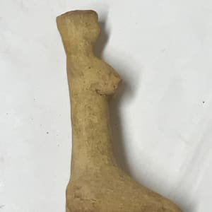 Indus Valley Goddess Flat Head  Image: Figure's left side