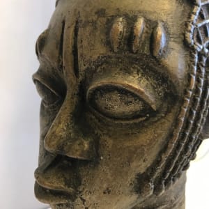 Bronze Head of Queen Idia, Benin 