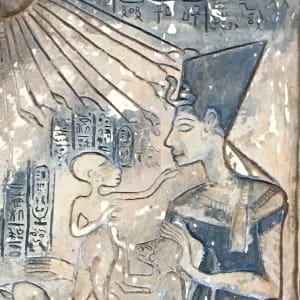 The Stela of Akhenaten and His Family 