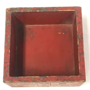 Red Wooden Box 