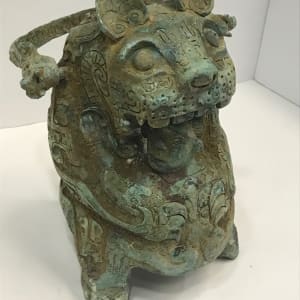 Zoomorphic Bronze Tiger Vessel, Image 6.