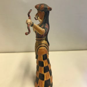 Snake Goddess Figure 