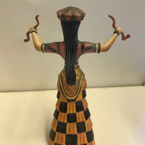 Snake Goddess Figure 