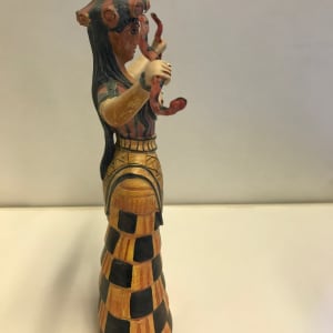 Snake Goddess Figure 