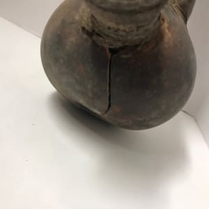 Luba Initiation Vessel with Carved Figure 