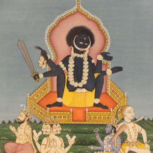 Kali, Mother of the Four Great Gods: Indra, Brahma, Vishnu, and Shiva by  Kailash  Raj 