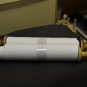 Hebrew Torah Scroll 