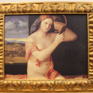 Nude with a Mirror by  Giovanni  Bellini  