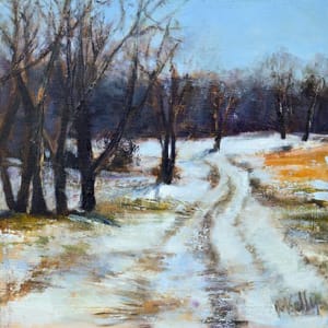 Winding Through the Snow by Madeleine Kelly 