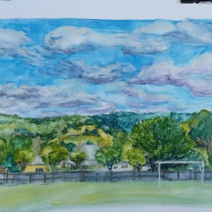 Sports Ground Pambula by Miranda Free 