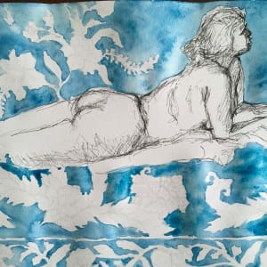 Batik Blues by Miranda Free 