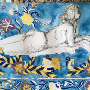 Batik Blues by Miranda Free 