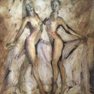 Dancing Duo by Miranda Free 