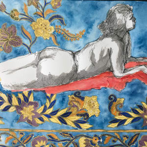 Batik Blues by Miranda Free 