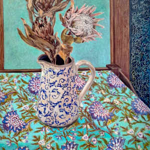 Dancing Proteas by Miranda Free