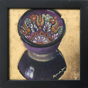 Purple Bowl by Miranda Free 