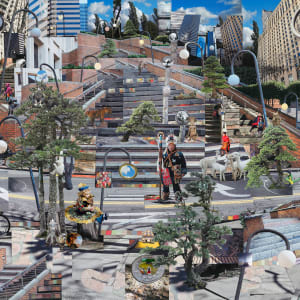 Still Point @ First (Peoples) & Marion by Dorothy Anderson Wasserman