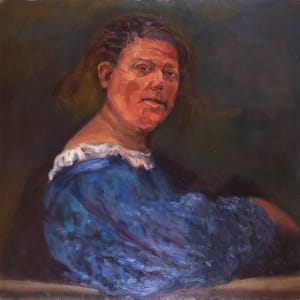 Portrait of the Artist as a Man (after Titian) by Carol Adelman