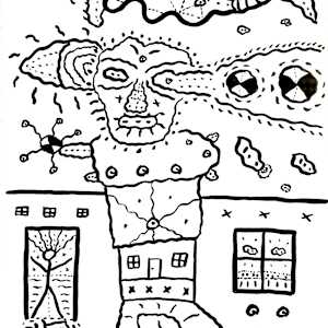 Automatic Drawing 1981-41 by George Brandt