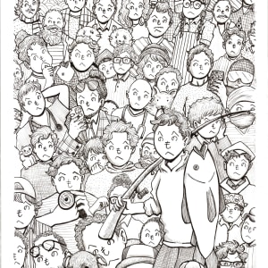 Henohenomoheji Hinge Parade by Marie Okuma Johnston