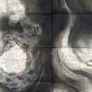 Redacted Antique Map (Mt. Adams) by Garric Simonsen