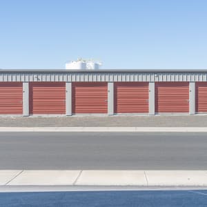 Red Shutters by Angshuman Sarkar