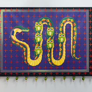 Snake and the frogs by Suneeva Saldanha